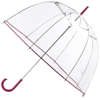 Adult Bubble Umbrella with Clear Dome Canopy for Outdoor Rain Use