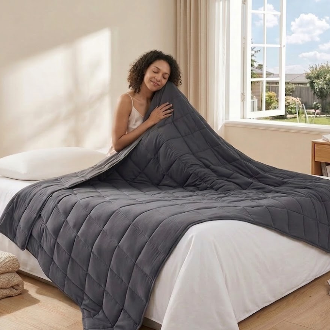 All Season Adult Cooling Blanket with Microfiber and Glass Beads