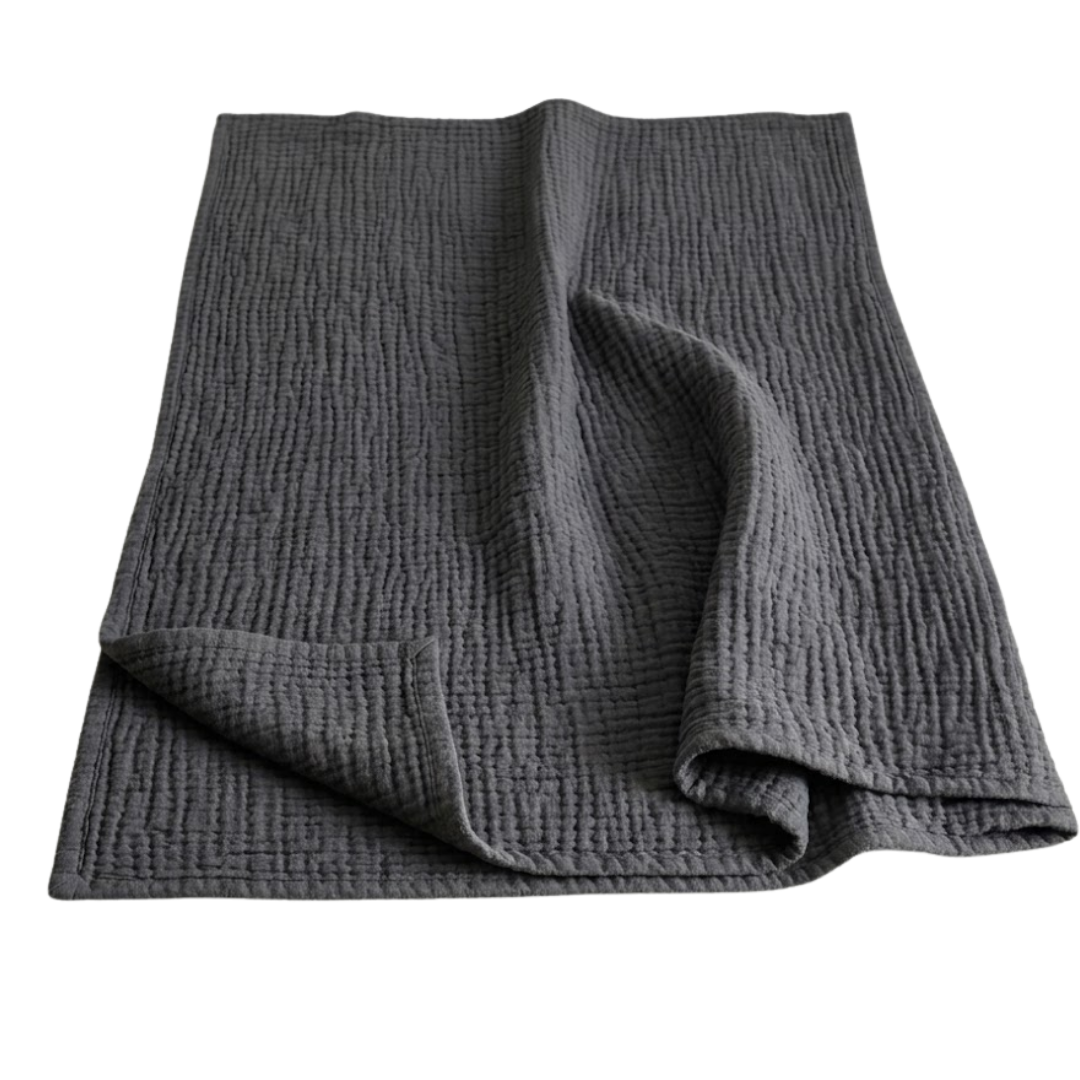 All Season Breathable Muslin Cotton Blanket for Sofa Bed and Travel