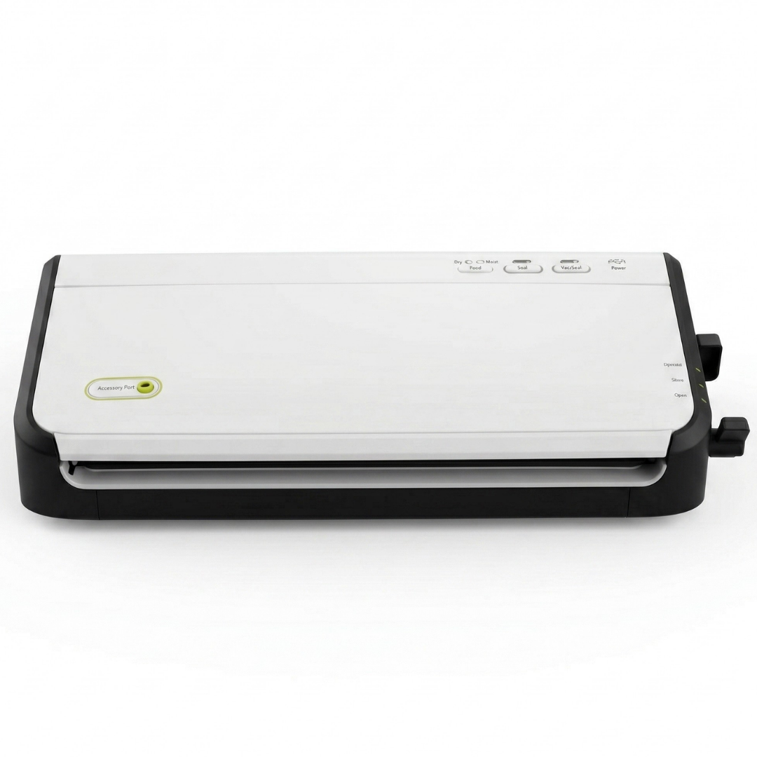 Automatic Vacuum Sealer Machine with Dual Heat Seal and Built-In Cutter