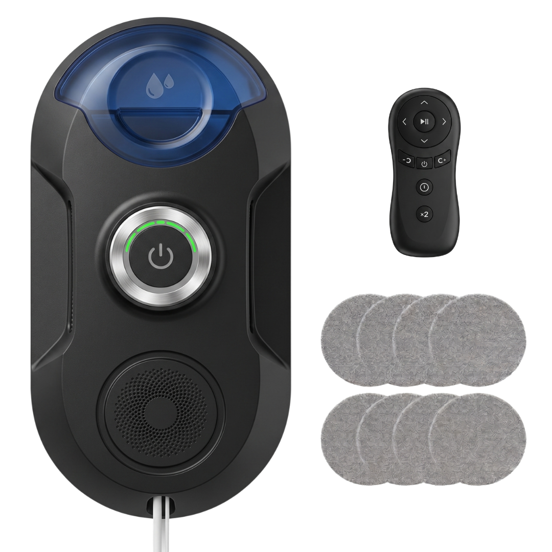 Automatic Window Cleaning Robot 3200Pa Dual Spray and Remote Control
