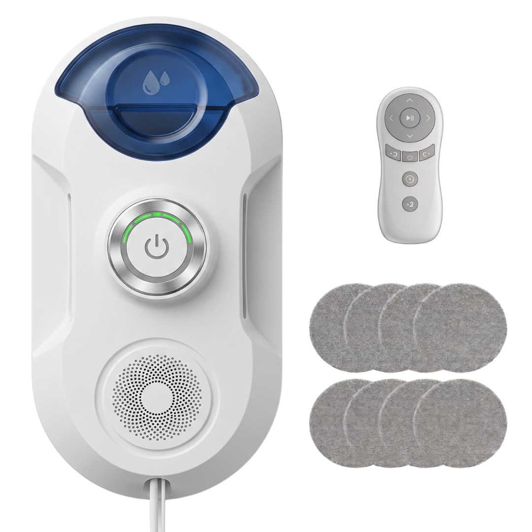 Automatic Window Cleaning Robot 3200Pa Dual Spray and Remote Control