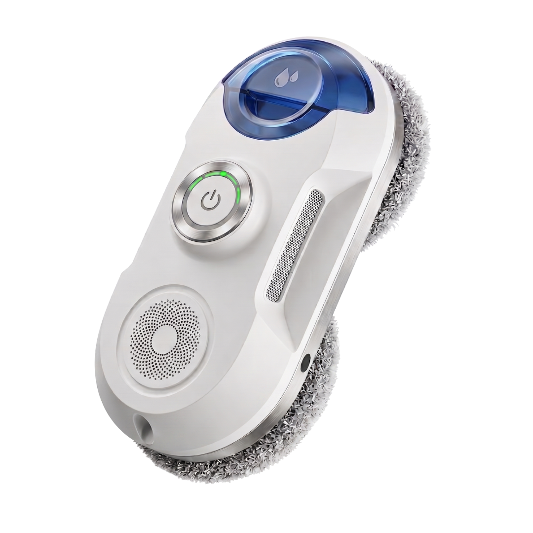 Automatic Window Cleaning Robot 3200Pa Dual Spray and Remote Control