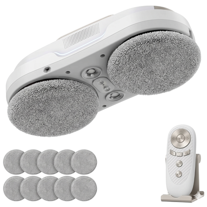 Automatic Window Cleaning Robot with Water Spray and Remote Control