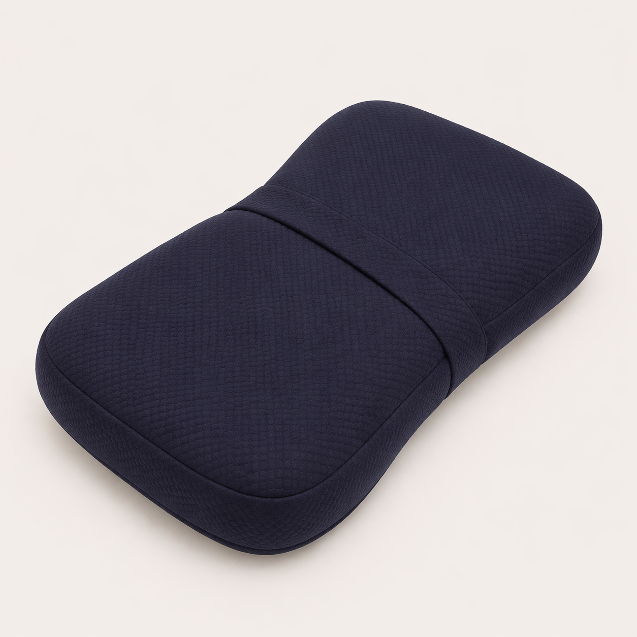 Quiet Side Sleep Pillow-Huggleo-Navy Blue-