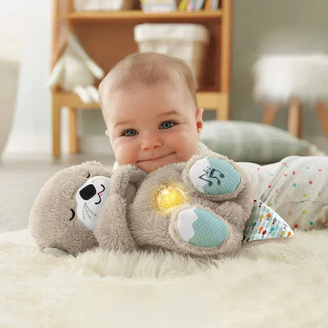 Hush Breathing Otter Plush