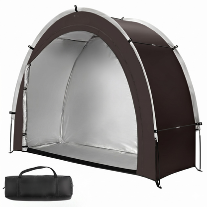 Bicycle Shelter Tent for 2–3 Bikes 83 in Frame PU4000 Fabric System