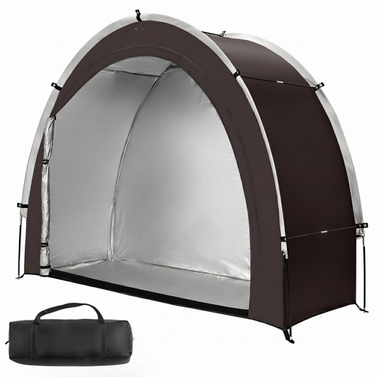 Bicycle Shelter Tent for 2–3 Bikes 83 in Frame PU4000 Fabric System