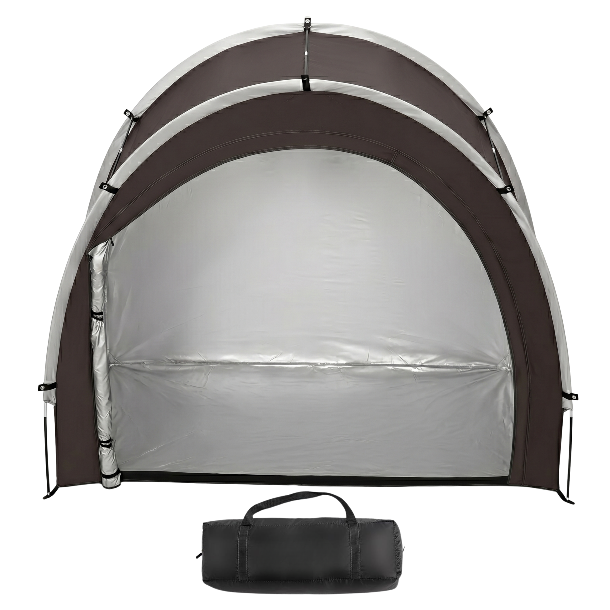 Bicycle Shelter Tent for 2–3 Bikes 83 in Frame PU4000 Fabric System