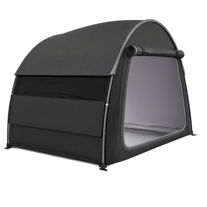 Bike Storage Tent for 4-5 Bikes with Rain Cover and Tool Storage