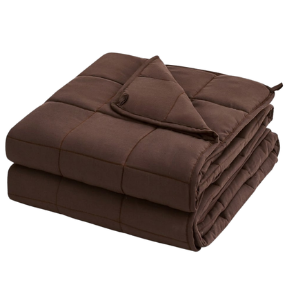 Breathable Cooling Woven Fabric Blanket with Glass Beads Fill