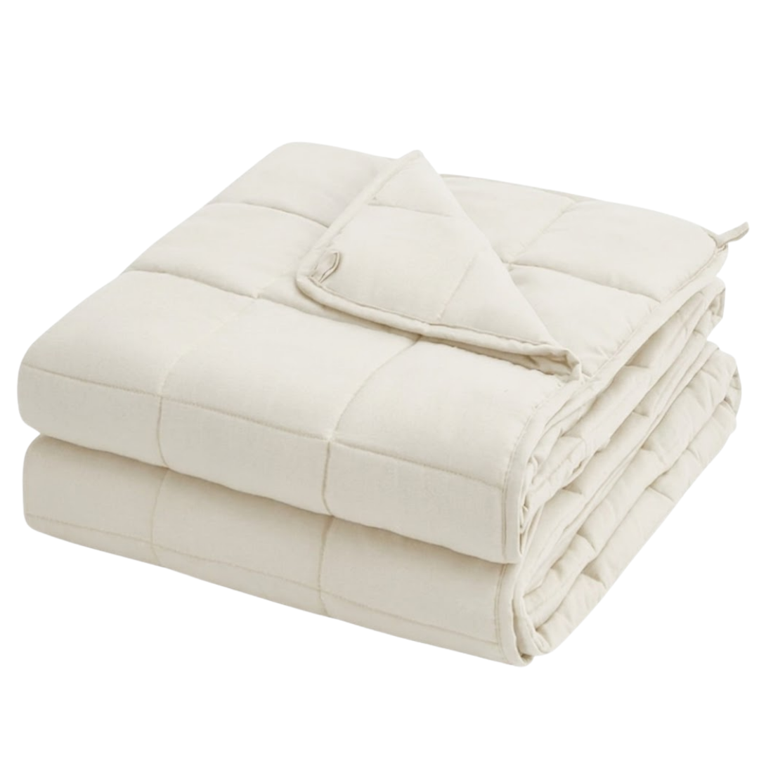 Breathable Cooling Woven Fabric Blanket with Glass Beads Fill