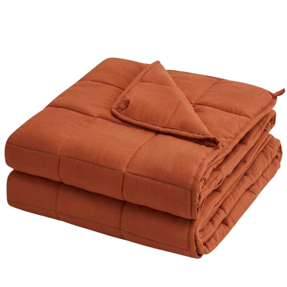 Breathable Cooling Woven Fabric Blanket with Glass Beads Fill