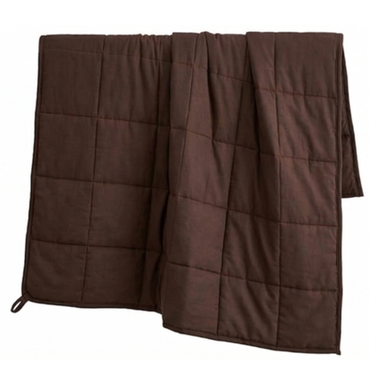 Breathable Cooling Woven Fabric Blanket with Glass Beads Fill