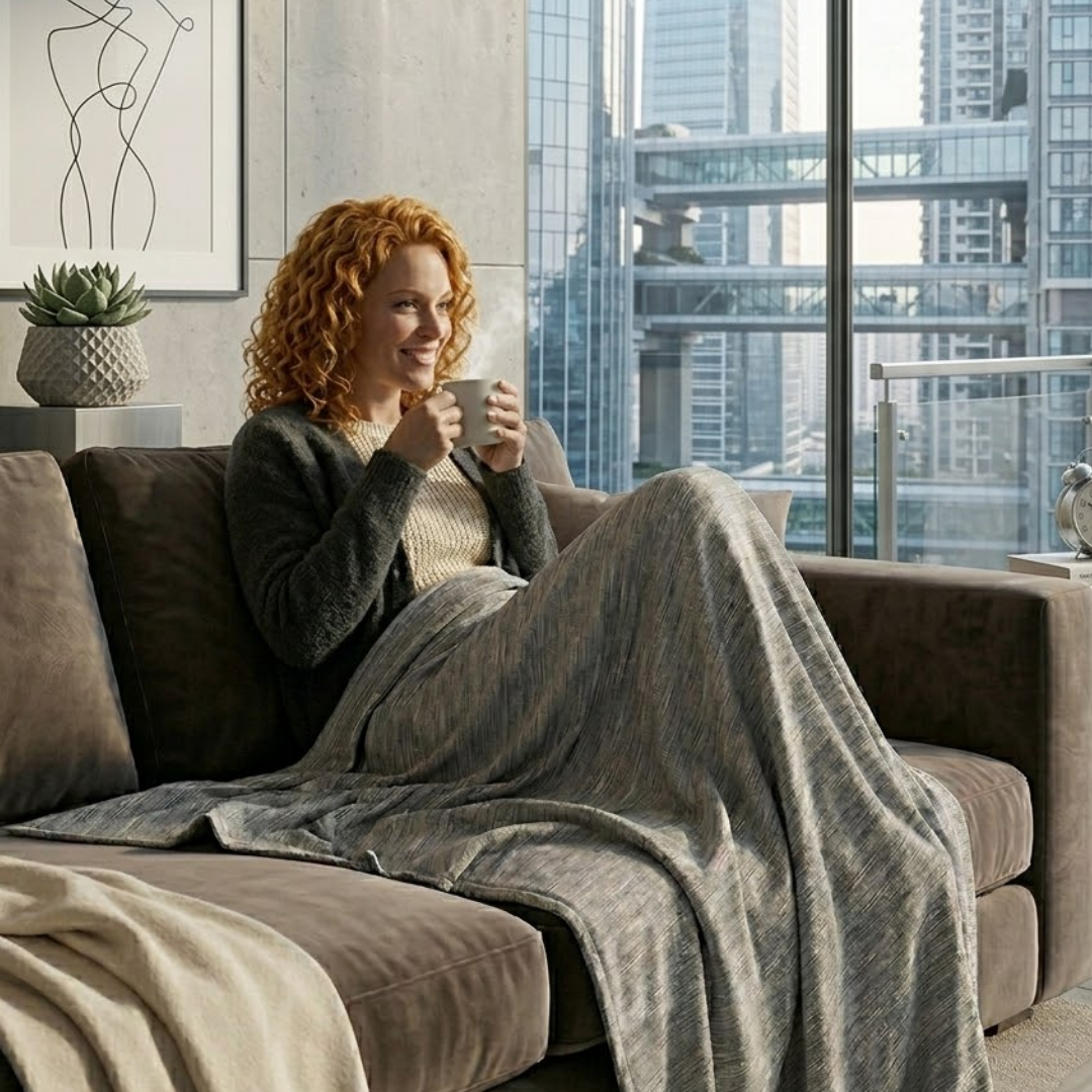 Breathable Double-Sided Fabric Ultra Cooling Blanket for Adults