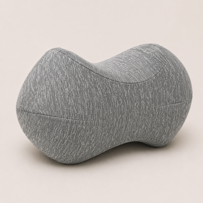 Calm Contour Knee Pillow-Huggleo-Gray-