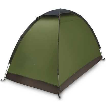 Camping Backpacking Tent for 1 or 2 Persons with Net and Carry Bag