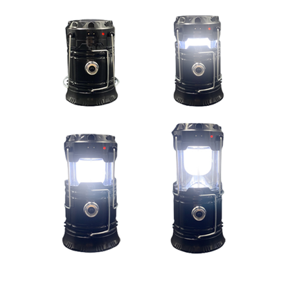 Collapsible Portable LED Camping Lantern Solar and USB Rechargeable Light