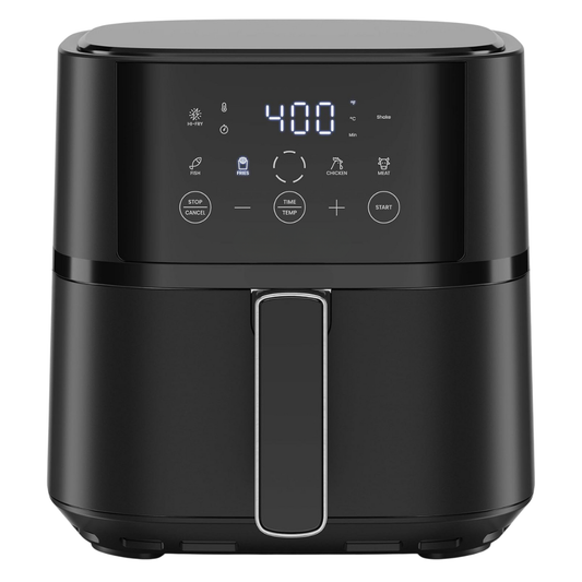 Compact 4QT Air Fryer with Hi-Fry Technology & Touchscreen Controls