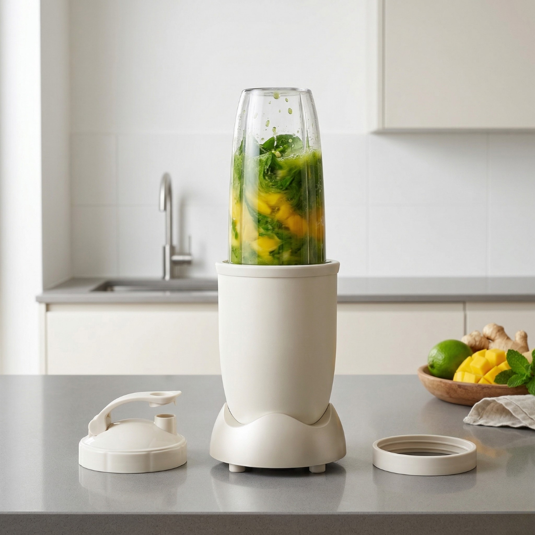 Compact 600W Blender 24oz Cup for Smoothies Shakes Food Prep