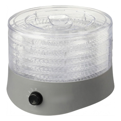 Compact Food Dehydrator Dryer 280W with Five Stackable Trays