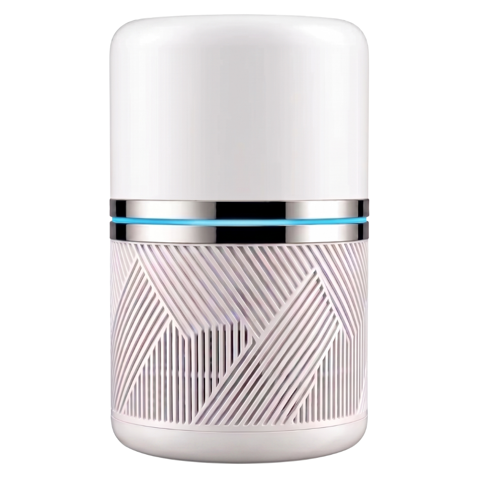 Compact HEPA Air Purifier 376 ft² with Timer and 3 Speeds Settings