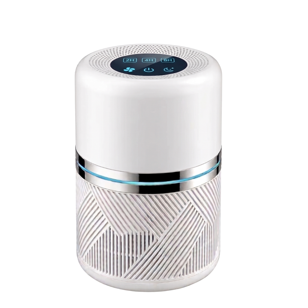 Compact HEPA Air Purifier 376 ft² with Timer and 3 Speeds Settings