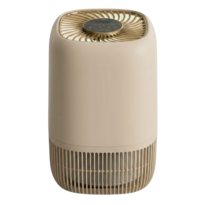 Compact HEPA Air Purifier with 360° Intake and Timer Control