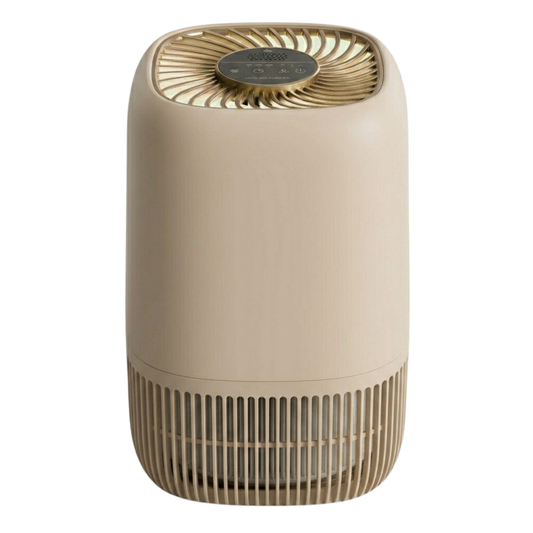 Compact HEPA Air Purifier with 360° Intake and Timer Control