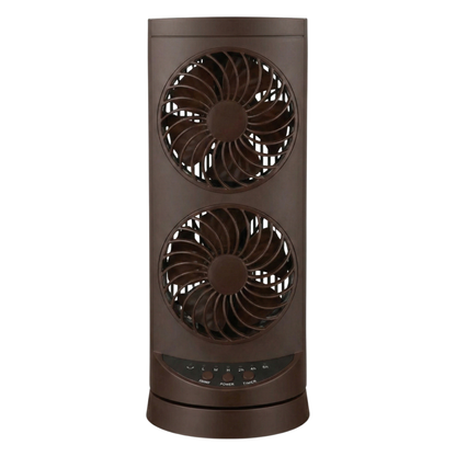 Compact Tower Desk Fan with Timer and Oscillation for Home Use