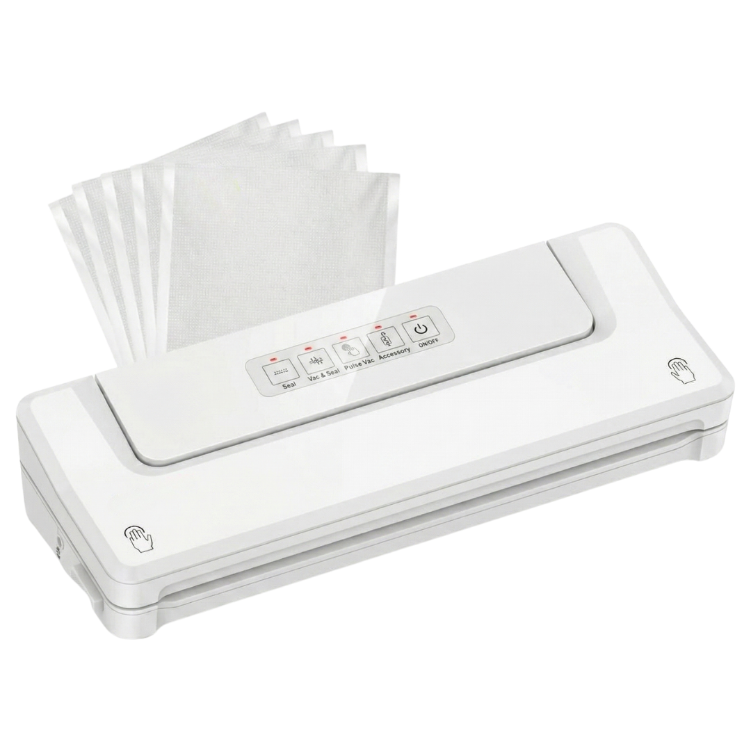 Compact Vacuum Sealer Machine with Multiple Modes and 5 Bags