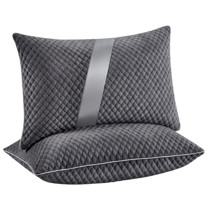 Cooling Adjustable Memory Foam Queen Size 2-Pack Pillows Set