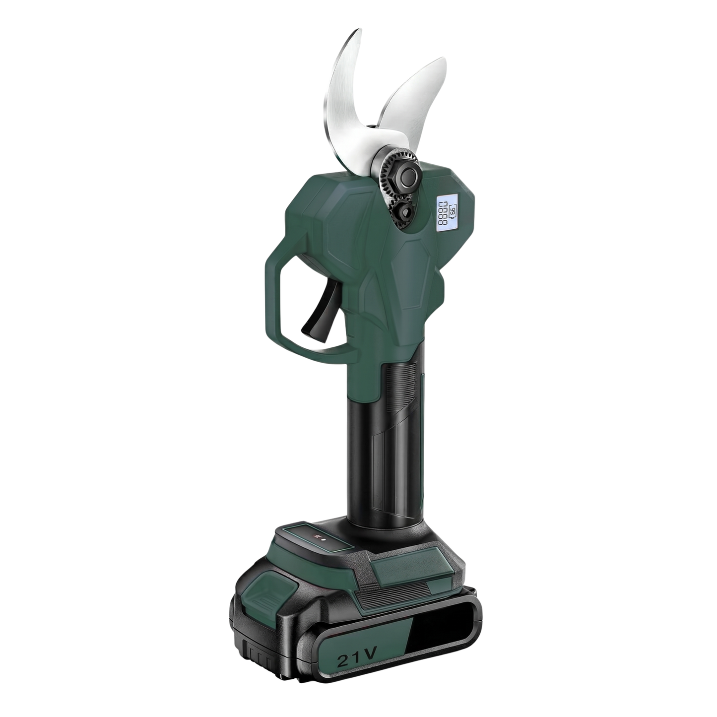 Cordless Branch Cutter Electric Pruning Shears 21V LCD Display Unit