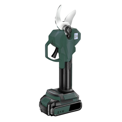 Cordless Branch Cutter Electric Pruning Shears 21V LCD Display Unit