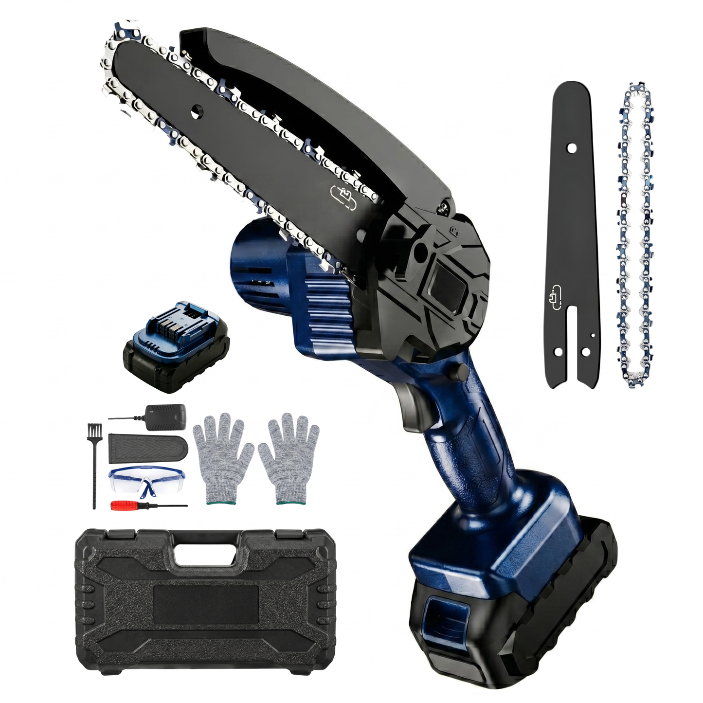Cordless Mini Chainsaw Battery Powered Automatic Oil Feed System