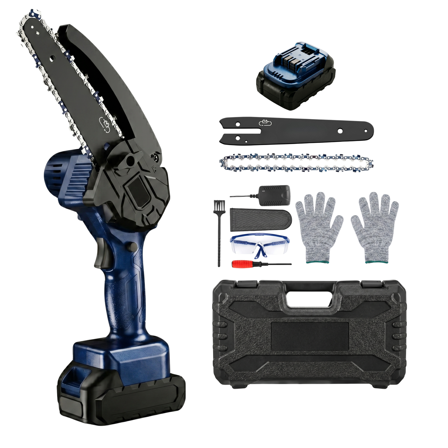 Cordless Mini Chainsaw Battery Powered Automatic Oil Feed System