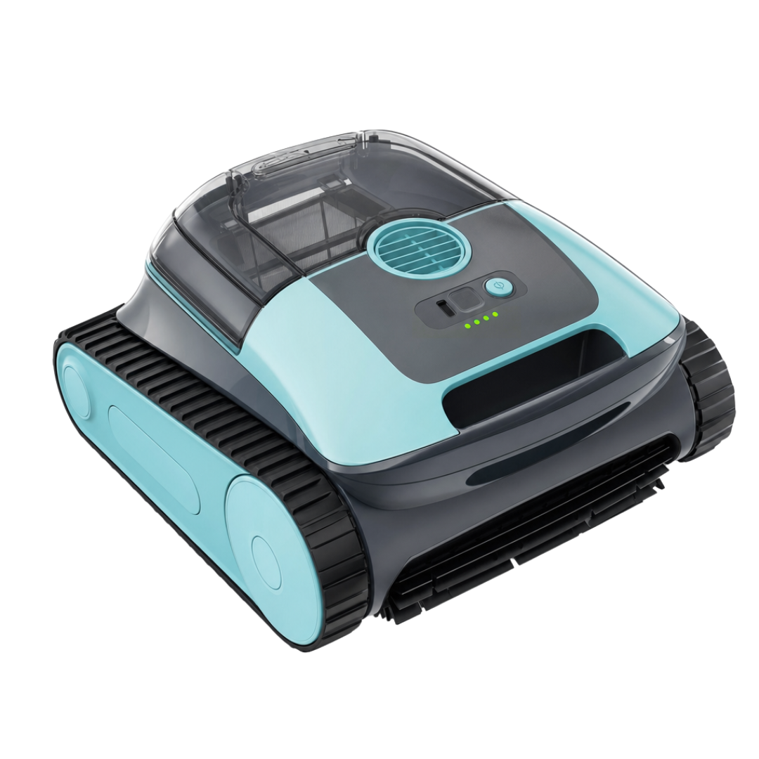 Cordless Robotic Pool Cleaner for Inground Pools Up to 2150 Sq Ft