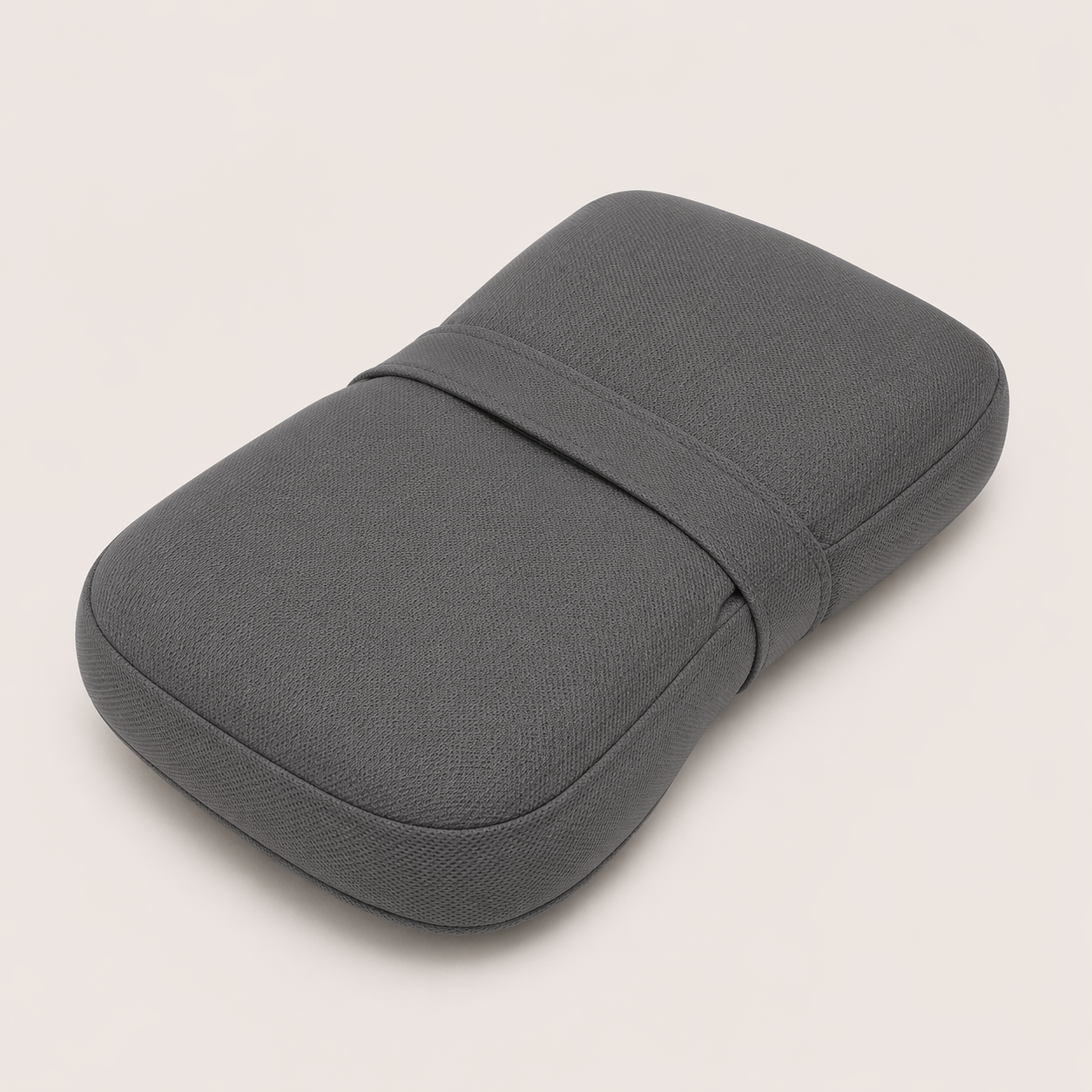 Quiet Side Sleep Pillow-Huggleo-Gray-