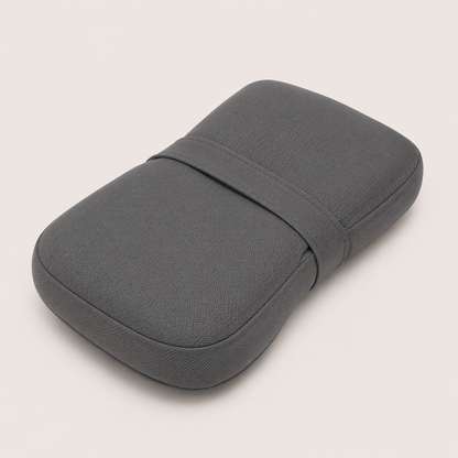Quiet Side Sleep Pillow-Huggleo-Gray-