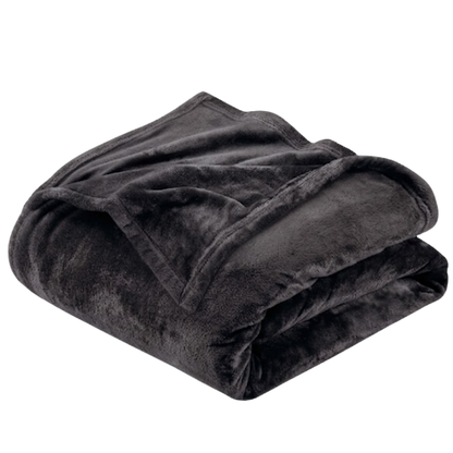 Double-Sided Flannel Fleece Breathable Blanket for All Season Use