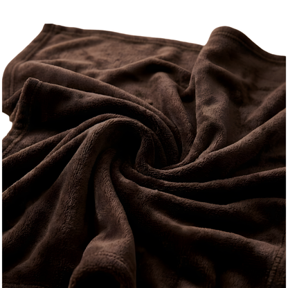 Double-Sided Flannel Fleece Breathable Blanket for All Season Use