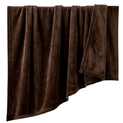 Double-Sided Flannel Fleece Breathable Blanket for All Season Use