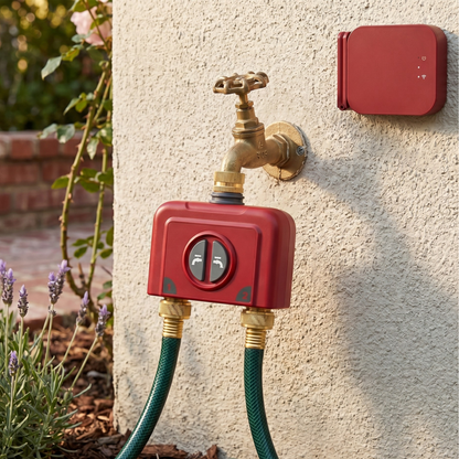 Dual Zone Hose Timer Controller with Ethernet Gateway Valve System