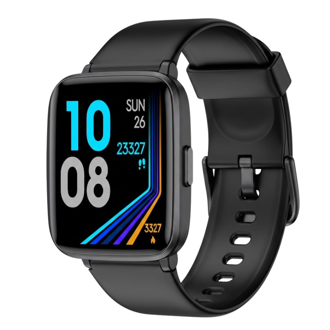 Fitness Tracker Watch with 1.3-Inch Display, Pulse Data, Phone Alerts