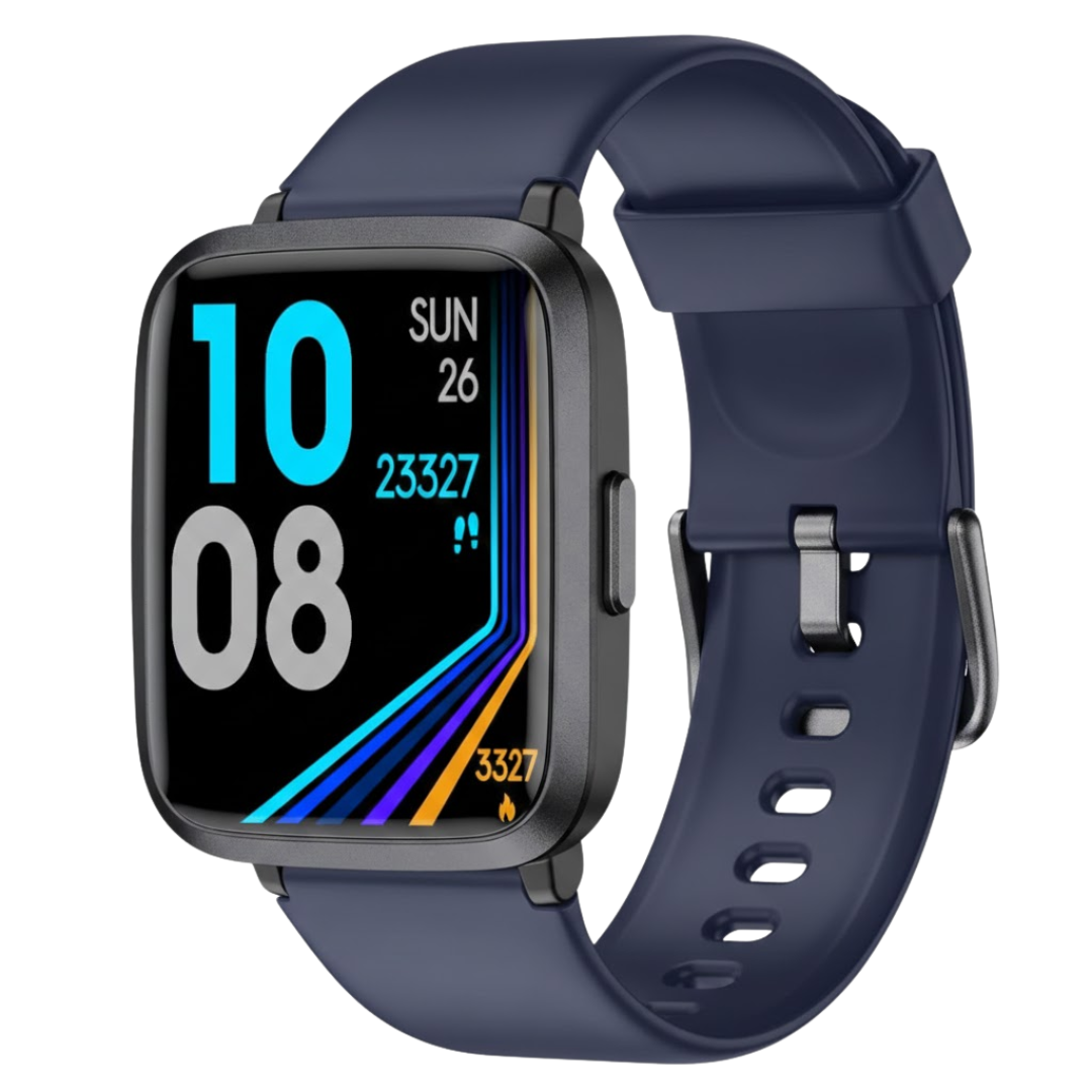 Fitness Tracker Watch with 1.3-Inch Display, Pulse Data, Phone Alerts