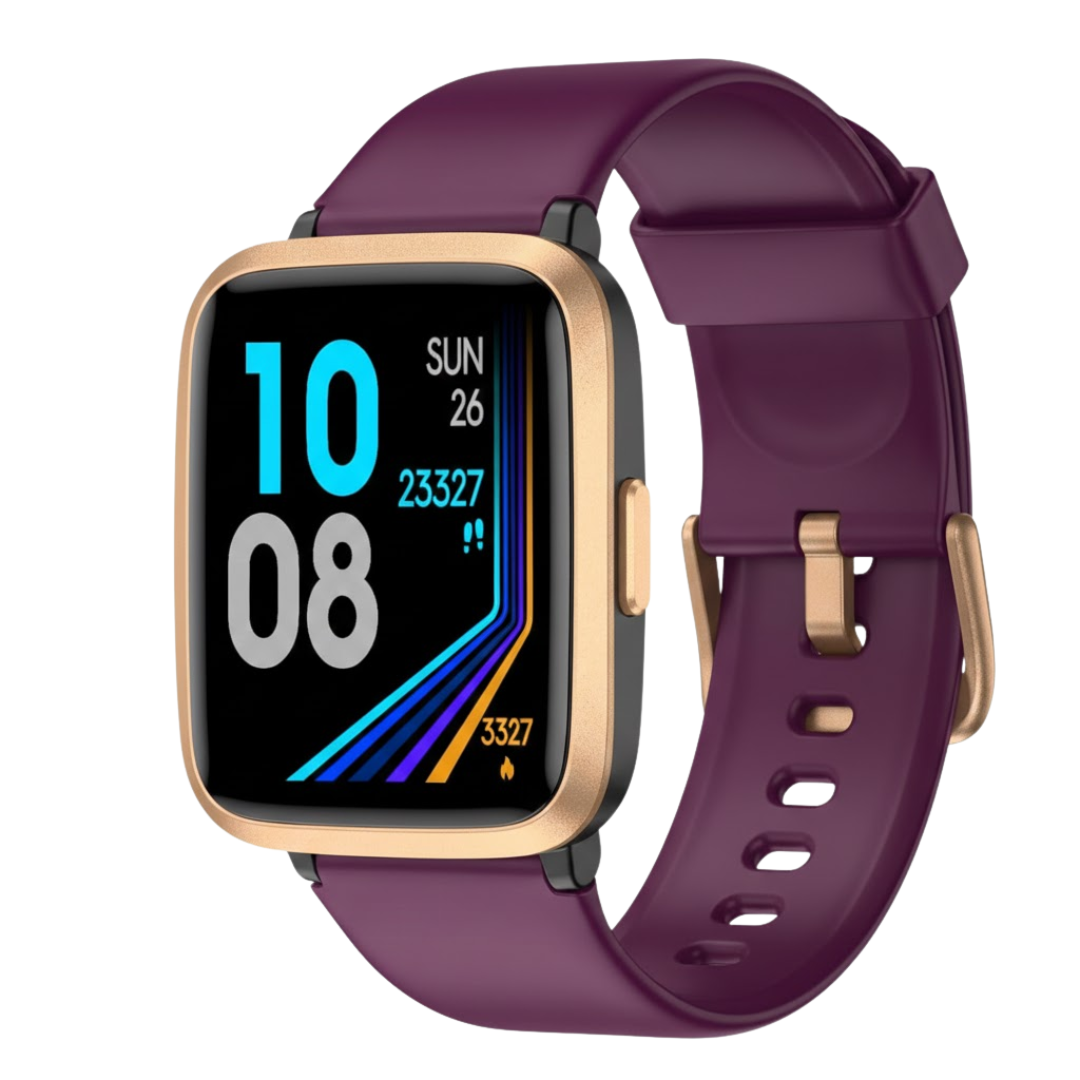 Fitness Tracker Watch with 1.3-Inch Display, Pulse Data, Phone Alerts