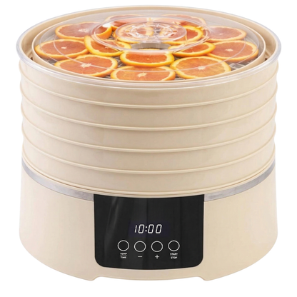 Five-Tray Food Dehydrator with Timer and Temperature Control