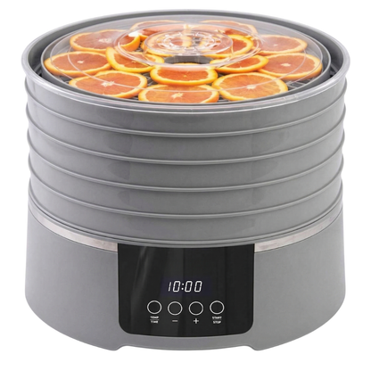 Five-Tray Food Dehydrator with Timer and Temperature Control