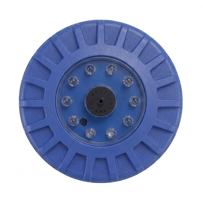 Floating Pool Fountain with LED Lights Rechargeable Water Pump