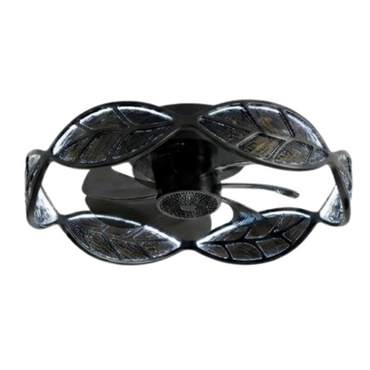 Flush Mount Ceiling Fan with 7-Blades and Integrated LED Light